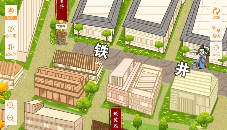 南阳智慧景区：手绘地图与语音导览的完美融合